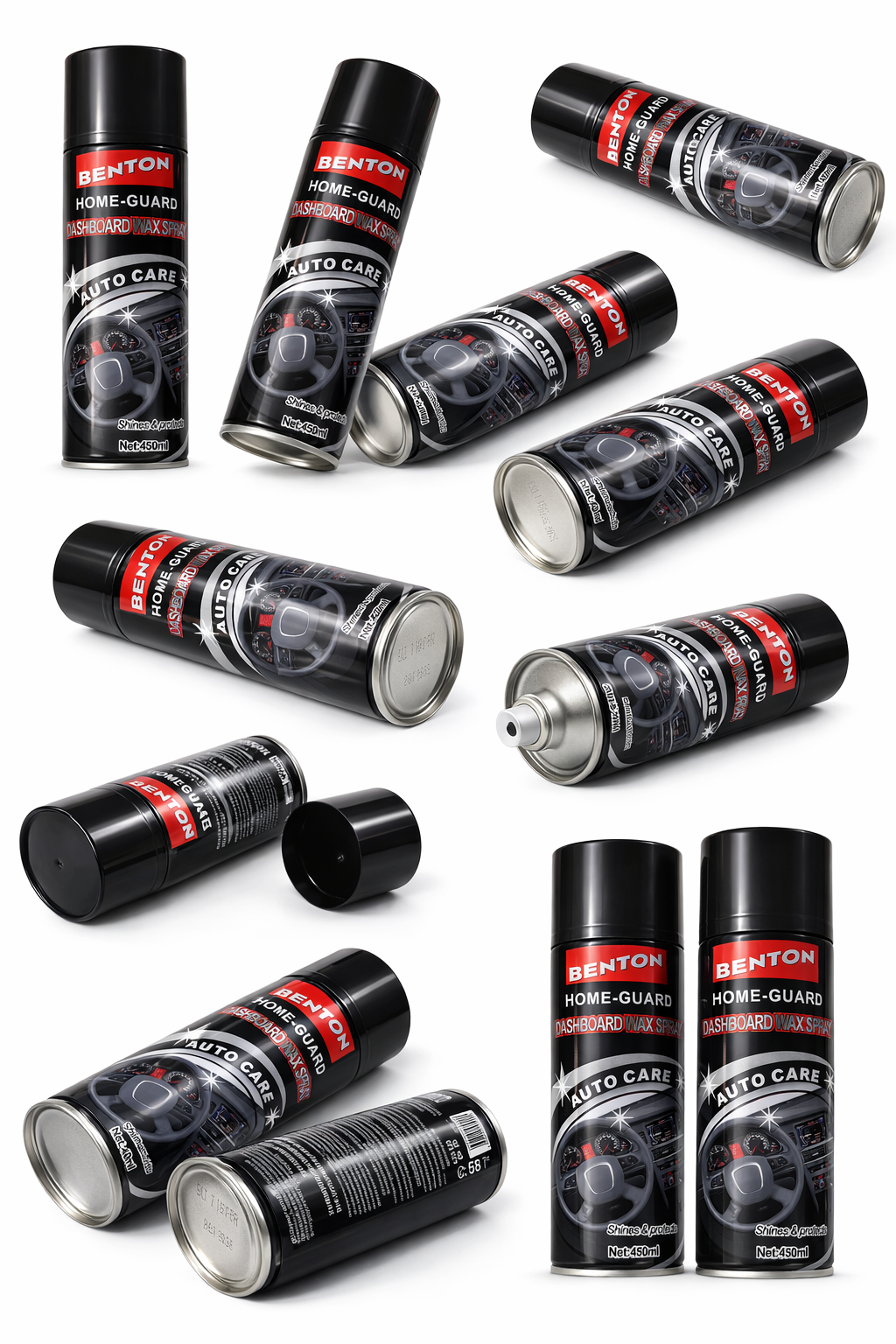 WAX SPRAY™ — Le Nettoyant Rénovateur pour Intérieur Auto