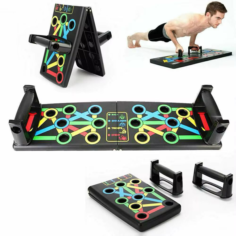 Planche Push-Up Multifonction – Le coach de musculation à domicile ( 5 PIECES EN STOCK )