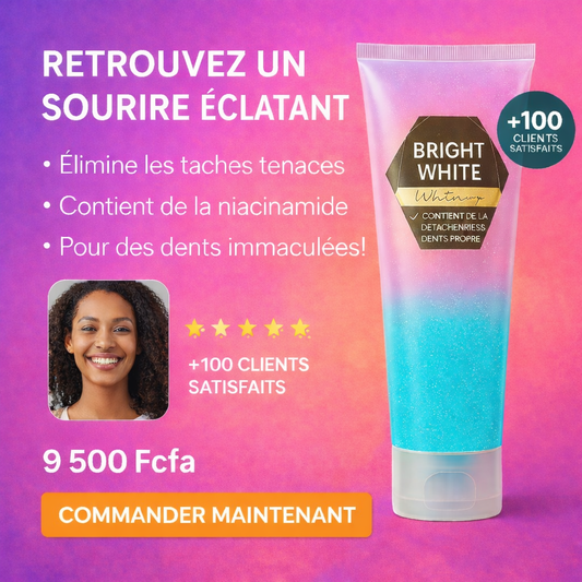 Dentifrice Blancheur Ultra-Doux à la Niacinamide — Sourire Éclatant en 15 Jours